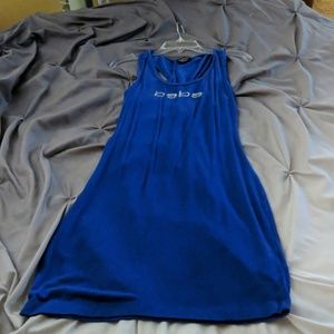 Bebe tank midi dress